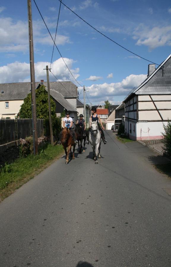 Pferd - Spass - Entspannung Staitz ภายนอก รูปภาพ